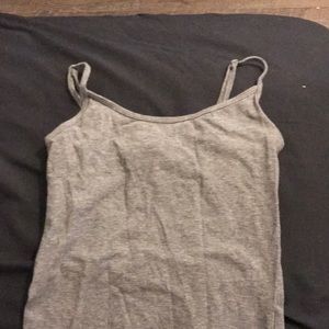 Grey Spaghetti strap